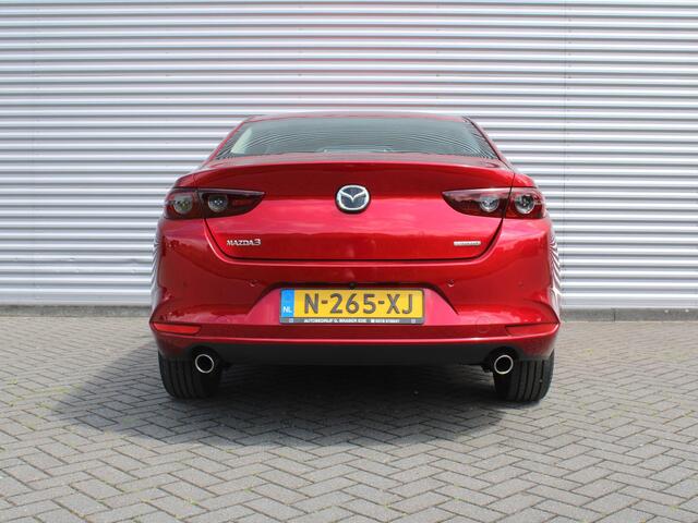 Mazda 3 2.0 e-SkyActiv-G M Hybrid 122 Comfort | Stuur-/stoelverwarming | Camera | Cruise adapt. | Clima | 16" LM | HUD | LED | Dodehoek detectie |