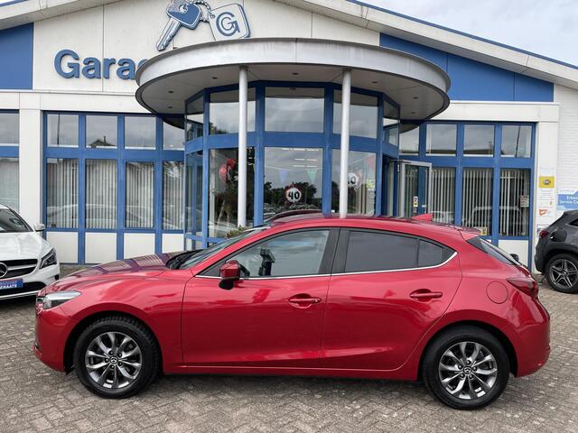 Mazda 3 2.0 SkyActiv-G 120 GT-M | Navigatie, Keyless, Head-Up Display, Parkeersensoren + Camera, Cruise & Climate Control, Stoel en Stuurverwarming, zeer luxe!
