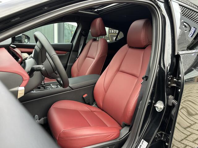 Mazda 3 2.0 e-SkyActiv-X M Hybrid 186 Takumi | SUNROOF | LEDER ROOD | DEMO DEAL