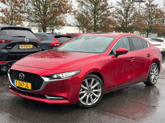 Mazda 3 2.0 e-SkyActiv-X M Hybrid 186 Luxury Automaat | Leder | Schuifdak | 360 cam | Bose