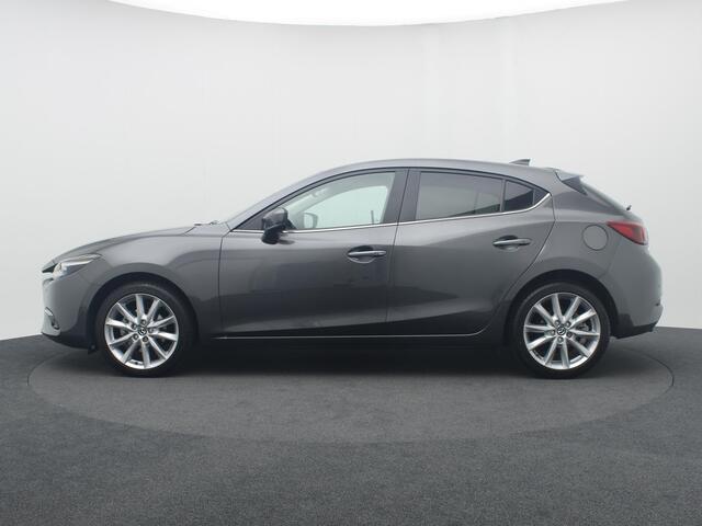 Mazda 3 2.0 SkyActiv-G Skylease GT Pure White met trekhaak : dealer onderhouden