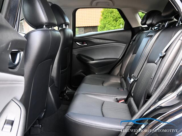 Mazda CX-3 2.0 SkyActiv-G 121 Luxury BLIS, clima, cruise, camera, LED, 2x PDC, navi, zie omschrijving