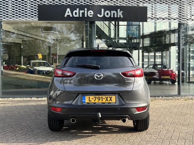 Mazda CX-3 2.0 SkyActiv-G 121 Sportive | TREKHAAK | STOELVERWARMING | 18"LM VELGEN | NAVIGATIE | CARPLAY | NED. AUTO | 1e EIGENAAR | DEALER ONDERHOUDEN |