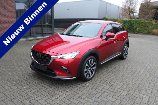 Mazda CX-3 2.0 SkyActiv-G 120 TS Automaat Navi-Camera-Head-Up-Bose-Carplay-Afn.Trekhaak 12 Maanden Bovag Garantie !!