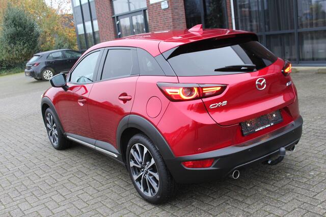 Mazda CX-3 2.0 SkyActiv-G 120 TS Automaat Navi-Camera-Head-Up-Bose-Carplay-Afn.Trekhaak 12 Maanden Bovag Garantie !!