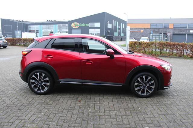 Mazda CX-3 2.0 SkyActiv-G 120 TS Automaat Navi-Camera-Head-Up-Bose-Carplay-Afn.Trekhaak 12 Maanden Bovag Garantie !!