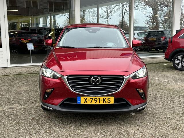 Mazda CX-3 2.0 SkyActiv-G 120 GT-Sportline | Automaat | LED | Leder | Stoel- en stuurverwarming | Head-up | Navi | Adapt. Cruise | Trekhaak