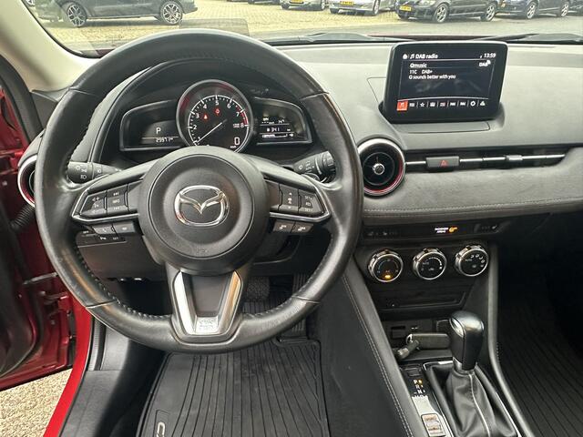 Mazda CX-3 2.0 SkyActiv-G 120 GT-Sportline | Automaat | LED | Leder | Stoel- en stuurverwarming | Head-up | Navi | Adapt. Cruise | Trekhaak