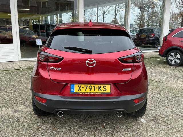 Mazda CX-3 2.0 SkyActiv-G 120 GT-Sportline | Automaat | LED | Leder | Stoel- en stuurverwarming | Head-up | Navi | Adapt. Cruise | Trekhaak