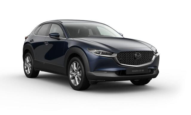 Mazda CX-30 2.5 e-SkyActiv-G M Hybrid Exclusive-line ¤ 3.100,- VOORRAADKORTING