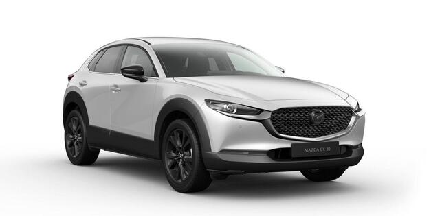 Mazda CX-30 2.5 e-SkyActiv-G M Hybrid Homura ¤ 3.100,- VOORRAADKORTING
