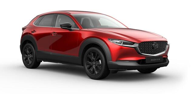 Mazda CX-30 2.5 e-SkyActiv-G M Hybrid Homura ¤ 3.100,- VOORRAADKORTING