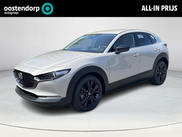 Mazda CX-30 2.0 e-SkyActiv-X M Hybrid Nagisa 186PK | half leder | Navigatie | BOSE Audio |