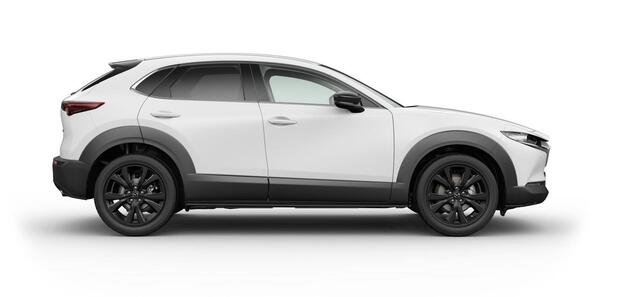 Mazda CX-30 2.5 e-SkyActiv-G M Hybrid Homura / Arctic White