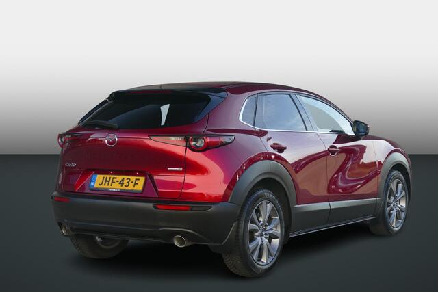 Mazda CX-30 2.0 e-SkyActiv-X M Hybrid Luxury | TREKHAAK | 360* CAMERA | LEER | ALL-SEASON BANDEN | RIJKLAARPRIJS |