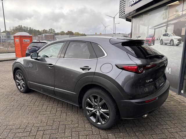 Mazda CX-30 2.0 e-SkyActiv-X 186 M Hybrid Luxury Line , Automaat, I-Activesense Pack, Bose, 360 Camera, Adap.Cruise, LMV 18 Inch, Stuur/Stoelverwarming