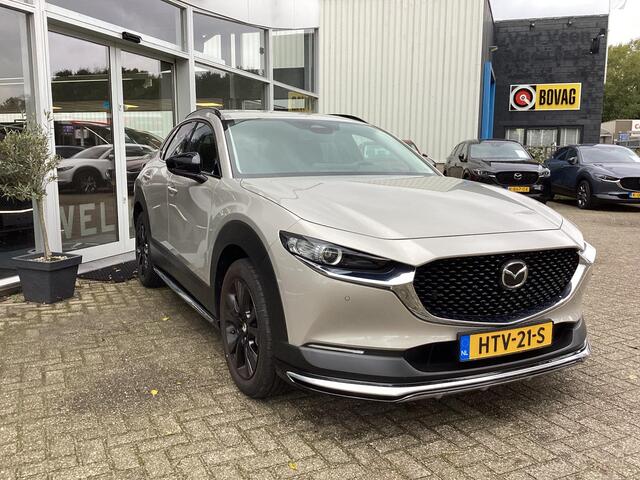 Mazda CX-30 2.0 e-SkyActiv-X M Hybrid Homura 186 PK motor / Aeropakket / Roofrails / Dorpelbeschermers/ Sportpakket/ Navigatie/ Apple Carplay/ Android Auto/ Automaat