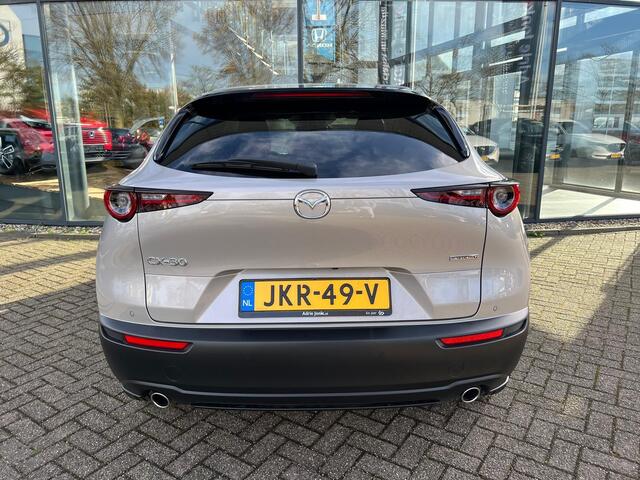 Mazda CX-30 2.5 e-SkyActiv-G M Hybrid Takumi | AUTOMAAT |LEDER | Bose AUDIO | 360 CAMERA | EL.A.KLEP | Bijna NIEUWE AUTO | ¤ 8.500,- voordeel!!!