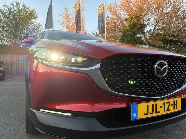 Mazda CX-30 2.0 e-SkyActiv-X M Hybrid Luxury | Automaat | Schuif kanteldak | 360 Camera | Leder