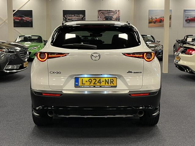 Mazda CX-30 2.0 e-SkyActiv-X 180PK M Hybrid 100th Anniversary Edition Leder 18inch 360 Camera Adaptive Cruise Schuifdak