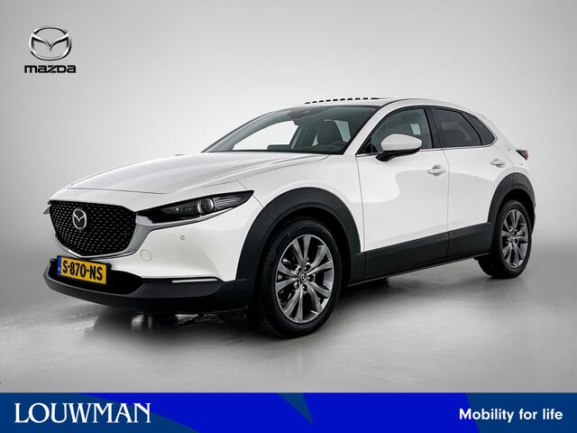 Mazda CX-30 2.0 e-SkyActiv-X M Hybrid Luxury | Trekhaak | Schuif / Kanteldak | BOSE | Leder |