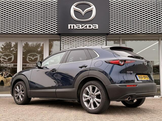 Mazda CX-30 2.0 e-SkyActiv-G M Hybrid Exclusive-line | VOLLEDIG UITGERUST | ALARMKLASSE 3 | ELEKTISCHE ACHTERKLEP |