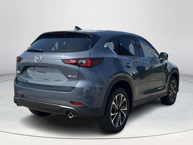 Mazda CX-5 2.0 e-SA-G M Hybrid 165 Exclusive line | Elektrische stoelen met geheugenstand | Stoelkoeling en Verwarming | Stuurverwarming | 360 Camera | Bose | Adaptieve cruise control | Head-up Display |