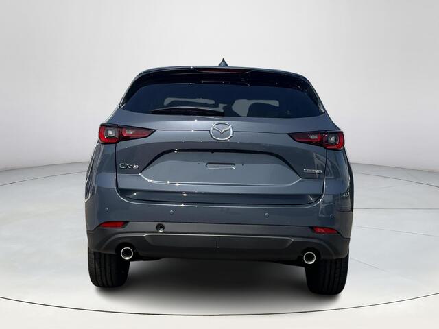 Mazda CX-5 2.0 e-SA-G M Hybrid 165 Exclusive line | ¤ 5.555,- korting | Elektrische stoelen met geheugenstand | Stoelkoeling en Verwarming | Stuurverwarming | 360 Camera | Bose | Adaptieve cruise control | Head-up Display |