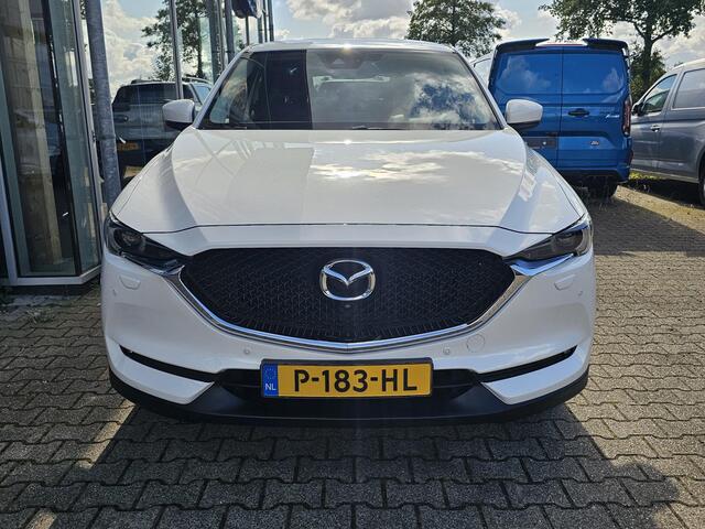 Mazda CX-5 2.5 SkyActiv-G 194 GT-M 2de eigenaar | Xenon | 19'' velgen | Head-up display | App-voorbereiding | Trekhaak | 2.000 kg trekgewicht | Elektrisch bedienbare achterklep etc.