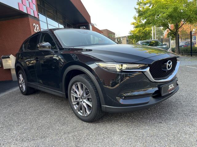 Mazda CX-5 2.0 SkyActiv-G 165 Luxury // FULL LED // 360 CAMERA+SENSOREN // HUD DISPLAY // DODEHOEK // NAVI // STUUR+STOELVERWARMING // ELEK. ACHTERKLEP //