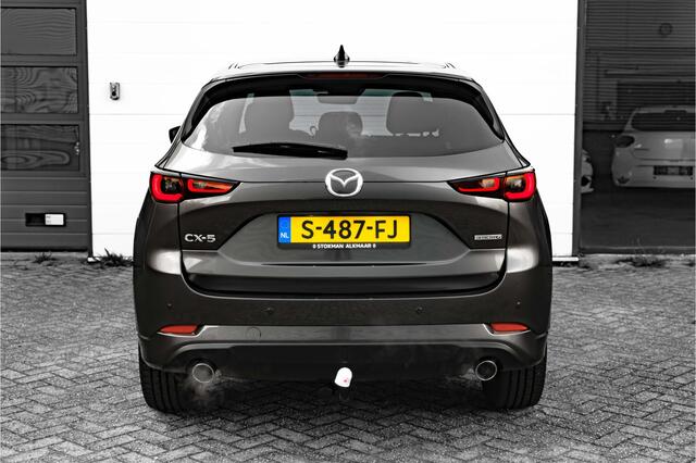 Mazda CX-5 2.0 SkyActiv-G 165 PK Signature | automaat | schuifkanteldak | trekhaak | lederen bekleding | stoelen elektrisch bedienbaar | stoelkoeling en verwarming achter | Bose geluidsysteem | | 2 ton aanhangergewicht | | incl. Bovag rijklaarpakket met 12 maanden g