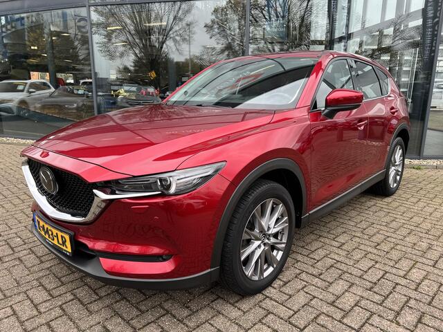 Mazda CX-5 2.0 SkyActiv-G 165 Luxury TREKHAAK | 360 CAMERA | LEDER | HEAD-UP | STOEL VERWARMING | STOEL VENTILATIE | NED. AUTO | DEALER ONDERHOUDEN | LAGE KM STAND 53.273