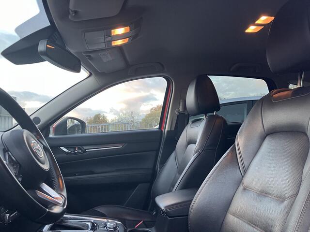 Mazda CX-5 2.5 SkyActiv-G 194 Luxury , Automaat, Leder, Trekhaak, 360 Camera, Clima, Adap.Cruise, Bose, Stoel/Stuurverwarming, Stoelventalatie, Apple Carplay, Android Auto, PDC, LKA, HUD, LMV 19 Inch