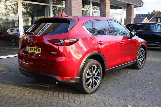 Mazda CX-5 2.2d SkyActiv-D 175 GT-M 4WD LEER MEMORY BOSE STUUR/STOELVERW. HUD CAMERA ADAPTIVE-CRUISE CLIMA NAVI DAB 2XPDC 19''LMV 2100KG-TREKGEWICHT!