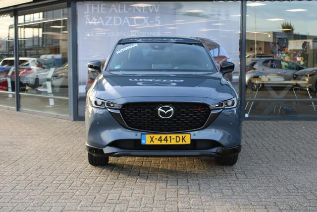 Mazda CX-5 2.0 e-SkyActiv-G M Hybrid 165 Homura , Automaat, Trekhaak, Leder, Bose, Adap.Cruise, LMV 19 Inch, HUD, 360 Camera, Stoelverwarming/Ventilatie