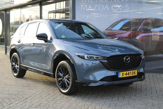 Mazda CX-5 2.0 e-SkyActiv-G M Hybrid 165 Homura , Automaat, Trekhaak, Leder, Bose, Adap.Cruise, LMV 19 Inch, HUD, 360 Camera, Stoelverwarming/Ventilatie