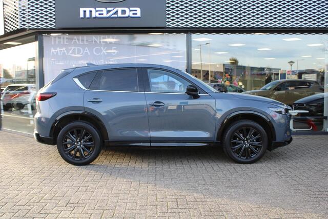 Mazda CX-5 2.0 e-SkyActiv-G M Hybrid 165 Homura , Automaat, Trekhaak, Leder, Bose, Adap.Cruise, LMV 19 Inch, HUD, 360 Camera, Stoelverwarming/Ventilatie