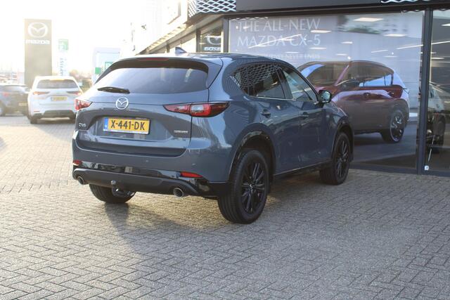 Mazda CX-5 2.0 e-SkyActiv-G M Hybrid 165 Homura , Automaat, Trekhaak, Leder, Bose, Adap.Cruise, LMV 19 Inch, HUD, 360 Camera, Stoelverwarming/Ventilatie