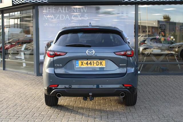 Mazda CX-5 2.0 e-SkyActiv-G M Hybrid 165 Homura , Automaat, Trekhaak, Leder, Bose, Adap.Cruise, LMV 19 Inch, HUD, 360 Camera, Stoelverwarming/Ventilatie