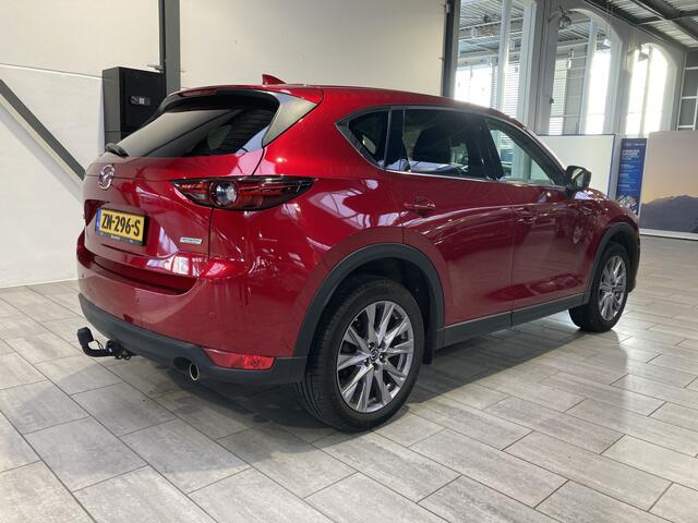 Mazda CX-5 2.0 SkyActiv-G 165pk Business Luxury | Trekhaak | Stoel verwarming- verkoeling | Elek. Klep | HUD | Elek. Stoelen + geheugen | Camera