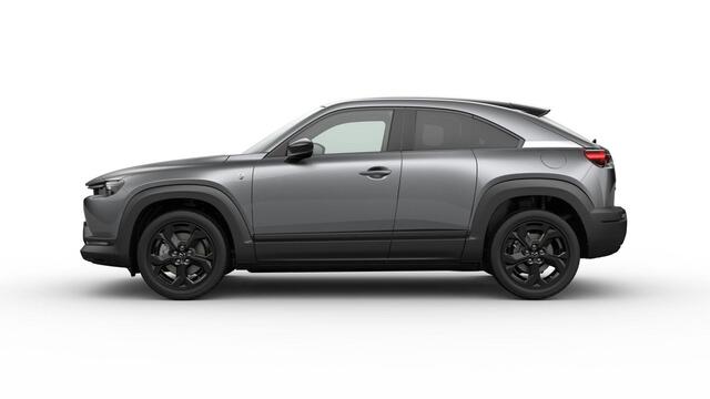 Mazda MX-30 Nagisa | 18-inch lichtmetalen velgen, Black Metallic | 7-inch digitale meterset | Achteruitrijcamera