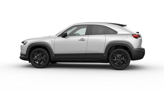 Mazda MX-30 Nagisa | 18-inch lichtmetalen velgen, Black Metallic | 7-inch digitale meterset | Achteruitrijcamera