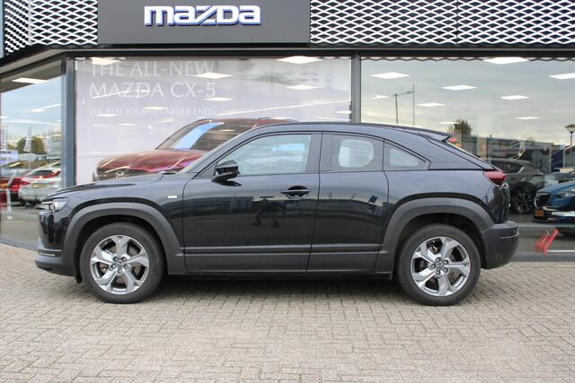 Mazda MX-30 e-SkyActiv EV 145 Exclusive-Line 36 kWh , Automaat, Navi, Camera, Clima, Adap.Cruise, Stoel/Stuurverwarming, Apple Carplay, Android Auto, All Season, LMV 18 Inch, HUD, PDC, LKA, BSM