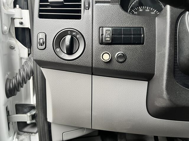 Mercedes-Benz 311 CDI Sprinter 2.2 366 DC Hiab 029T Laadkraan Trekhaak 2000 kg Airco Cruise controle 7-Persoons Open laadbak Pick-up Euro 6 Bakwagen P-up Tachograaf 1e eigenaar