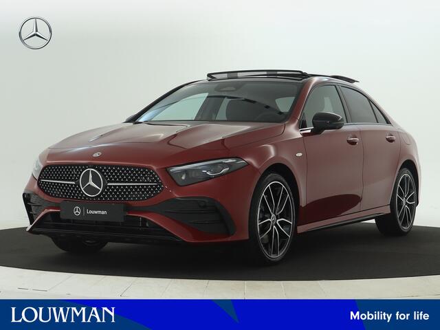 Mercedes-Benz A-KLASSE 250 e Business Solution AMG | Nightpakket | AMG Line Plus pakket | Parkeerpakket met 360°-camera | KEYLESS GO-comfortpakket | Verwarmde stoelen vooraan | Extra USB-poorten | Dodehoekassistent | Head-up display |