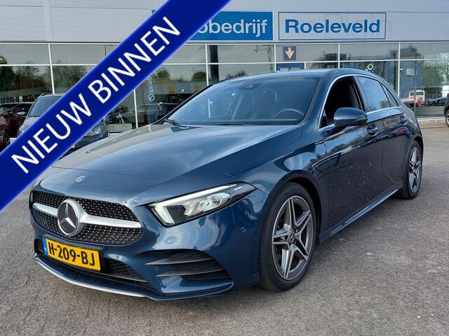 Mercedes-Benz A-KLASSE 180 136pk Automaat Business Solution AMG | Origineel NL | Navi | Apple Carplay+Android Auto | Clima | Cruise | Led Koplampen | Pdc V+A+Assist+Camera | Stoelverwarming | 18''lm