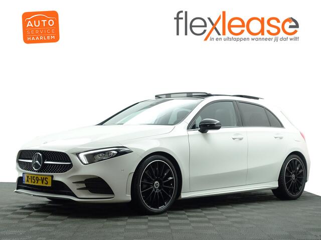 Mercedes-Benz A-KLASSE 250 AMG Night Edition Design aut- Panoramadak, Sfeerverlichting, Dynamic select, Lane Assist, Park Assist, Design Afwerking