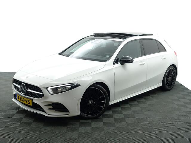 Mercedes-Benz A-KLASSE 250 AMG Night Edition Design aut- Panoramadak, Sfeerverlichting, Dynamic select, Lane Assist, Park Assist, Design Afwerking