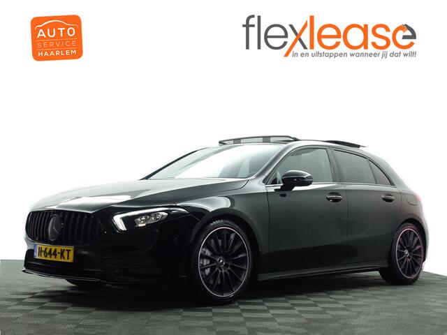 Mercedes-Benz A-KLASSE 180 AMG Night Edition Aut- Panodak, Sport Interieur, Xenon Led, Camera, Stoelverwarming, Navi