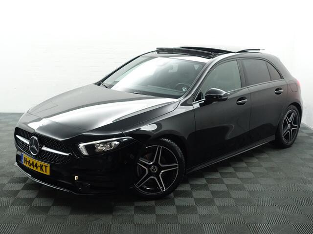 Mercedes-Benz A-KLASSE 180 AMG Night Edition Aut- Panodak, Sport Interieur, Xenon Led, Camera, Stoelverwarming, Navi